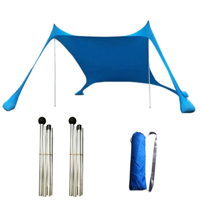 Straight Tethering Type Automatic Portable Outdoor Automatic Foldable Cabana Beach Tent Upf50 Beach Tent Sun Shelter