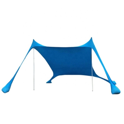 Custom Summer Sun Shelter Canopy Parasol Tent Nylon UV-Resistant Beach Shade Tent UV-Resistant