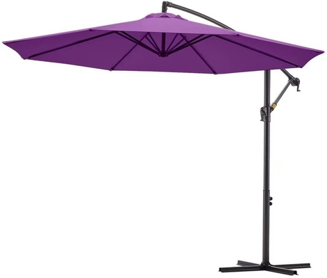 Hot selling Outdoor patio aluminum metal cantilever garden umbrella