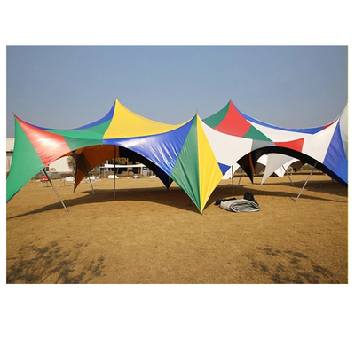 Waterproof 22ftx44ft Muti-color capri marquee stretch tents for family party/wedding shelter