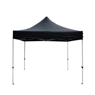 Water proof; Wind proof; Outdoor Garden UV Resistance 3x3m 10x10ft Black UV Resistance Trade Show Advertising Event Marquee Gazebo Portable Folding Tent